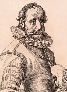 هانز بول ، رسم توضيحي من "75 صورة لرسامين مشهورين من أصول أصلية" ، نُشر في لندن ، 1817 بواسطة جيمس جيرتين