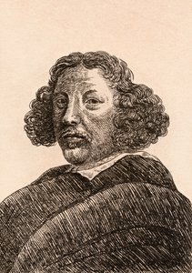 Herman Saftleven ، رسم توضيحي من "75 صورة لرسامين مشهورين من أصول أصلية" ، نُشر في لندن ، 1817