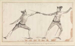 من Parry of Tierce ، على Coup de Tierce بواسطة جيمس جوين