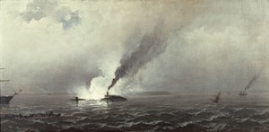 المراقبة والمريماك ، 1874-1875 بواسطة جيمس هاميلتون