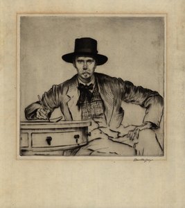 بورتريه للنقش جيه. هاميلتون هاي ، 1915 (نقش جاف)