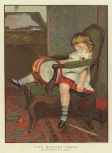 سلام الخمس دقائق (chromolitho)