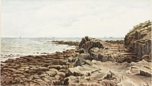 Tynemouth من Sharpness Point (ألوان مائية وألوان الجسم على الورق) بواسطة جيمس هنري كليت