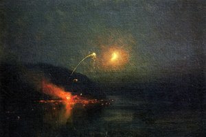 ألعاب نارية عبر Potomac ، 1902