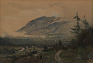 الجبل والوادي ، 1893. بواسطة جيمس هنري موزر