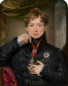 صورة للملك جورج الخامس (1762-1830) ، 1797-1830 (زيت على قماش) بواسطة جيمس هولمز
