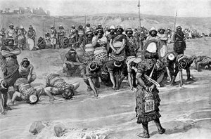 اختار جدعون الثلاثمائة من تيسو - الكتاب المقدس بواسطة جيمس جاك جوزيف (بعد) تيسو