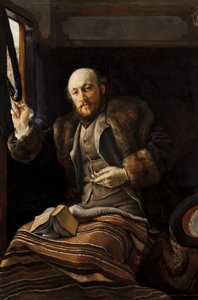 رجل في عربة سكة حديد ، 1870-1880 بواسطة جيمس جاك جوزيف تيسو