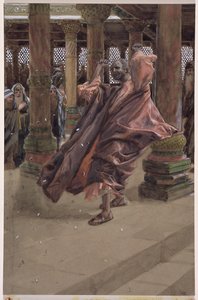 يهوذا يتوب ويعيد الأموال ، توضيح لحياة المسيح ، c.1886-94 (مرحاض وغواش على ورق مقوى) بواسطة جيمس جاك جوزيف تيسو