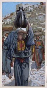 مارثا ، رسم توضيحي لحياة المسيح ، c.1886-94 (مرحاض وغواش على ورق مقوى) بواسطة جيمس جاك جوزيف تيسو