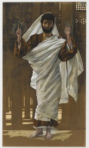 سانت بارثولوميو ، رسم توضيحي لحياة المسيح ، c.1886-94 (مرحاض وغواش على ورق مقوى) بواسطة جيمس جاك جوزيف تيسو