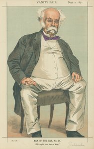 دوق سالدانها ، ربما كان ملكًا ، 2 سبتمبر 1871 ، كارتون فانيتي فير (لون ليثو) بواسطة جيمس جاك جوزيف تيسو
