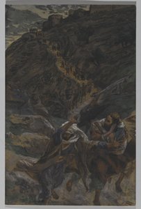 رحلة الرسل ، توضيح من حياة ربنا يسوع المسيح ، 1886-1894 (مرحاض فوق الجرافيت على الورق) بواسطة جيمس جاك جوزيف تيسو
