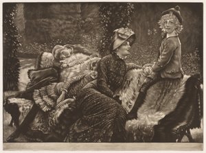 مقعد الحديقة ، 1883. بواسطة جيمس جاك جوزيف تيسو