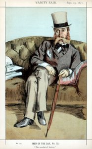 روائي المجتمع ، 1871. بواسطة جيمس جاك جوزيف تيسو