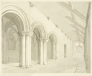 Entrance to the Chapter Room of Bristol Cathedral بواسطة جيمس جونسون