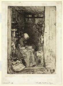 La Vieille aux Loques (المرأة العجوز ذات الخرق) بواسطة جيمس أبوت ماكنيل ويسلر