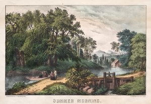 صباح الصيف ، ج. 1838-72.