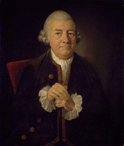 صورة جون باسكرفيل 1706-1775 ، 1774. بواسطة جيمس ميلر