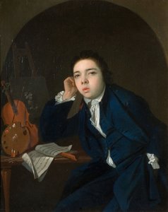بورتريه ذاتي ، 1766. بواسطة جيمس ميلر