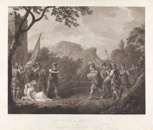 سقوط أغانيكا ، 1783 بواسطة جيمس باركر