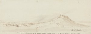 رسم تخطيطي لظهور الجيش الروسي، 152.000 رجل في المراجعة الكبرى، 10 سبتمبر 1815 بواسطة جيمس باتيسون كوكبيرن