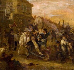 أعمال الشغب الانتخابية في كوفنتري ، 1861 بواسطة جيمس بولارد