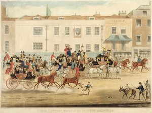 رسائل شمال البلاد في The Peakcock ، Islington ، 1838 بواسطة جيمس بولارد