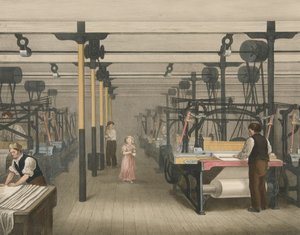 نسج ، تقدم القطن رقم 10 ، حانة. 1840 بواسطة جيمس ريتشارد بارفوت