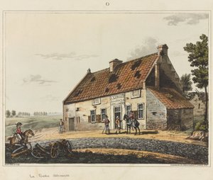 تحالف La Belle ، من "حساب تاريخي لمعركة واترلو" ، 1817 (ألوان مائية)