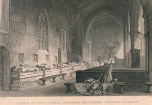 ممر المقابر ، كنيسة تشيستر لو ستريت ، دورهام ، 1834 بواسطة جيمس ساندز