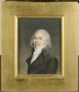Charles Maurice de Talleyrand-Perigord (باستيل على ورق) بواسطة جيمس شارلز