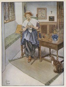 رسم توضيحي لـ The Compleat Angler بواسطة إيزاك والتون