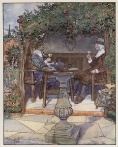 رسم توضيحي لفيلم The Compleat Angler لإيزاك والتون