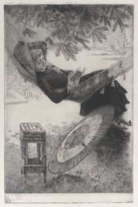 الأرجوحة ، 1880. بواسطة جيمس تيسو