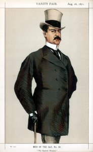 الوزير الإسباني ، 1871. بواسطة جيمس جاك جوزيف تيسو