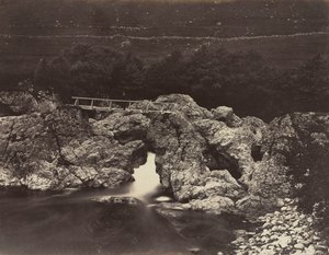 جسر الرعاة بالقرب من فورست لودج ، 1871. بواسطة جيمس فالنتين