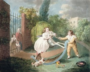 الحصان الهزاز حوالي 1793 (ميزوتنت) بواسطة جيمس وارد