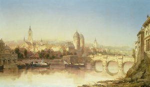 منظر لهايدلبرغ ، 1873 بواسطة جيمس ويب