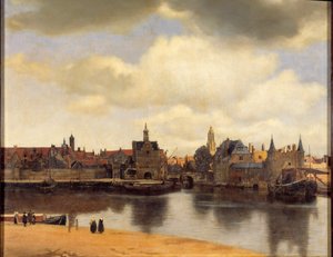 منظر لمدينة دلفت بواسطة يناير (1632-1675) فيرمير