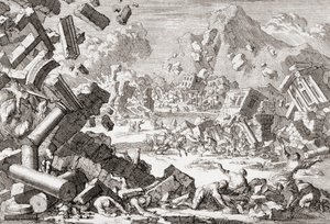 زلزال عام 1667 في دوبروفنيك ، كرواتيا.