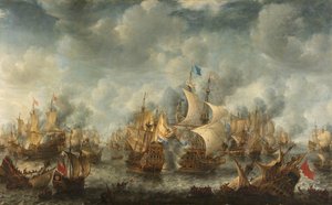 معركة تيرهيد معركة تيرهيد في 10 أغسطس 1653 بواسطة جان أبراهامز. معدلات البيرة