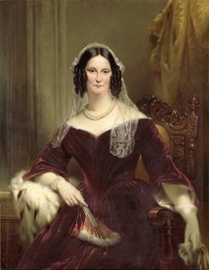 ديوكي فونتين (1800-79) ، زوجة ثانية (متزوجة عام 1834) أو أدريان فان دير هوب