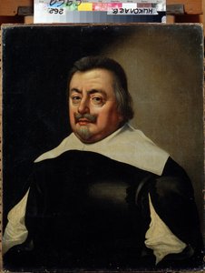 صورة لرجل مع درع. (صورة لرجل ذو درع). رسم جان أنتونيس فان رافستين (1572-1657). الفن الهولندي في القرن السابع عشر. متحف دبليو ويريشاجين الإقليمي للفنون ، ميكولايف ، أوكرانيا