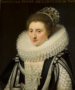 صورة لإرنستين يولاند (1594-1663) ، أميرة لين ، بعد عام 1618