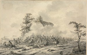 معركة الفرسان بواسطة Jan Antony Langendijk