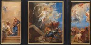 The Snyders بالثلاثي. حوالي 1659