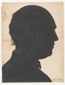 Silhouetportret فان جان برانديس بواسطة جان برانديز