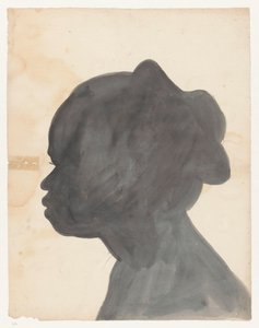 Silhouetportret فان سارة بواسطة جان برانديز