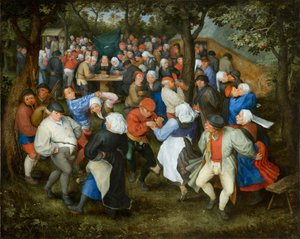 رقص الزفاف ، كاليفورنيا. 1600.